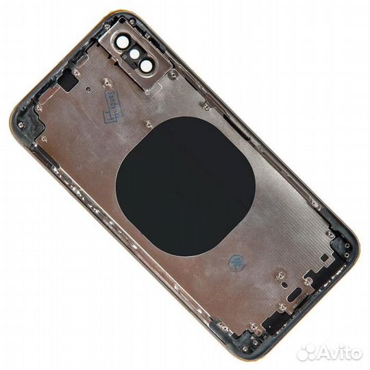 Задняя крышка в сборе с рамкой для iPhone Xs, черн