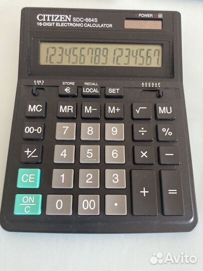 Калькулятор citizen