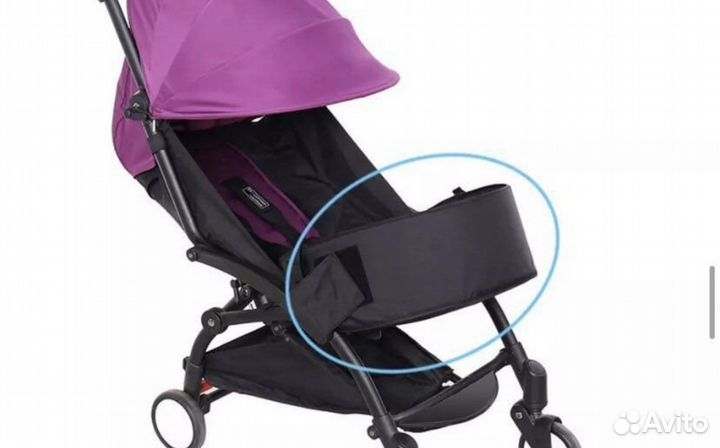 Бампер под ножки на прогулочную коляску