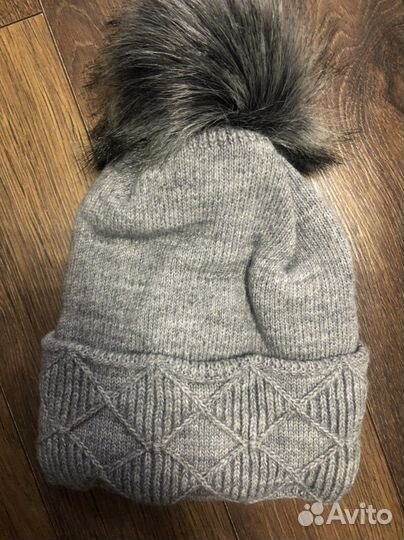 Шапка с шарфом