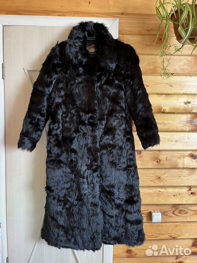 Шуба женская из козы