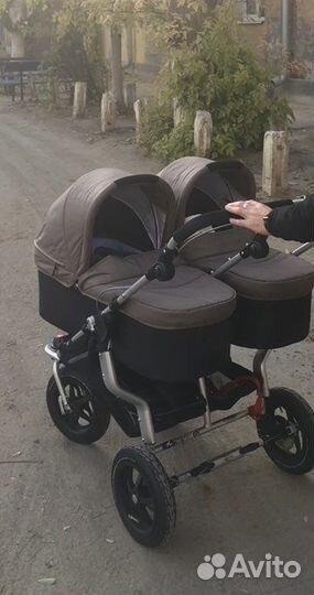 Коляска tfk twin adventure 3в1 (для двойни)