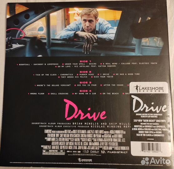 Виниловая пластинка Drive с Райаном Гослингом