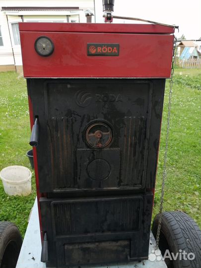 Твердотопливный котел длительного горения бу