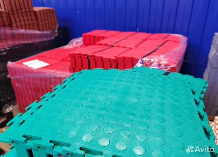 Модульная плитка пвх для гаража