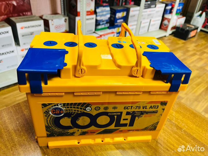 Аккумулятор 75 Ач на Ладу Ларгус