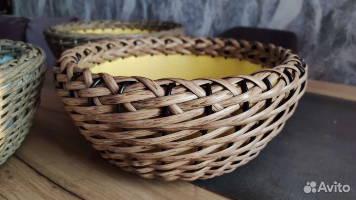 Корзина из ротанга Кашпо