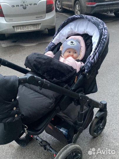 Зимний конверт в коляску