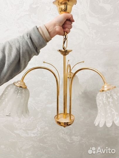 Люстра потолочная бу