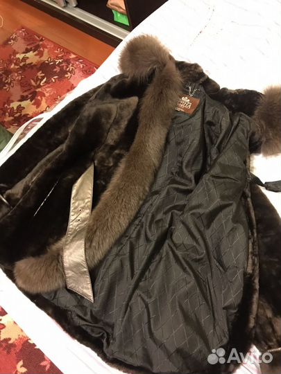 Шуба женская мутон