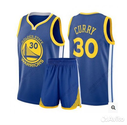 Форма баскетбольная Golden State curry №30 детская