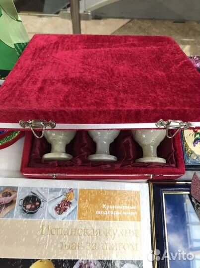 Бокалы из оникса комплект