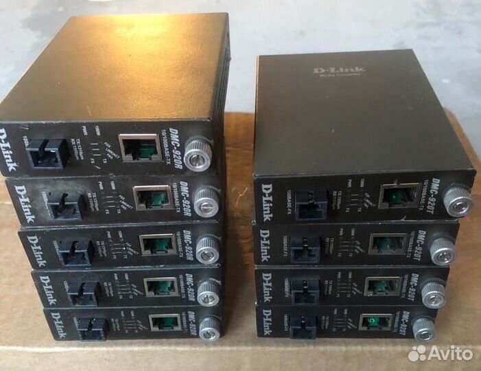 Медиаконвекторы D-link DMC-920T и D-link DMC-920-R