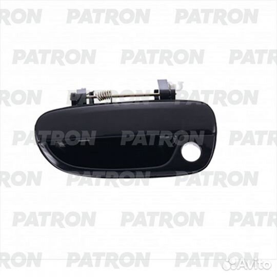 Ручка двери наружн передн лев Hyundai Accent/Accent 5 00-06 (черн)
