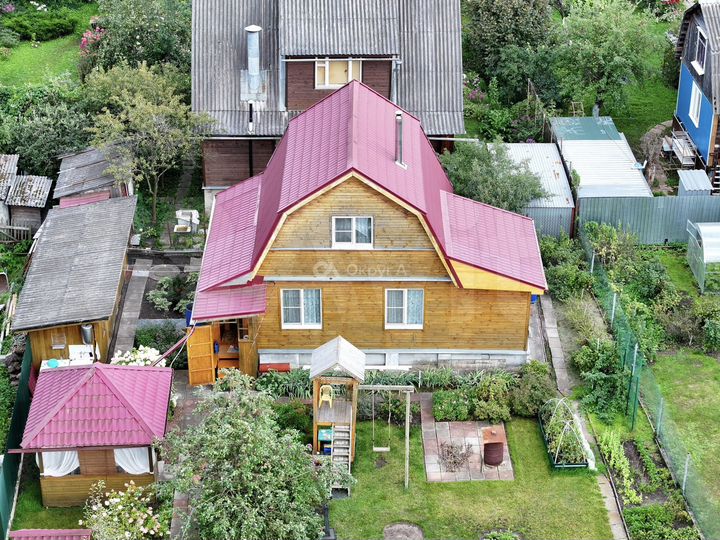 Дача 60 м² на участке 6 сот.