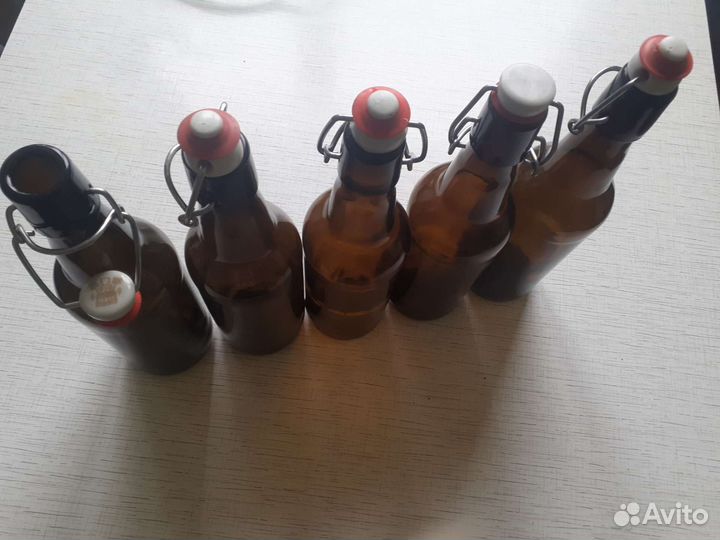 Бутылка с бугельной пробкой 0,5л