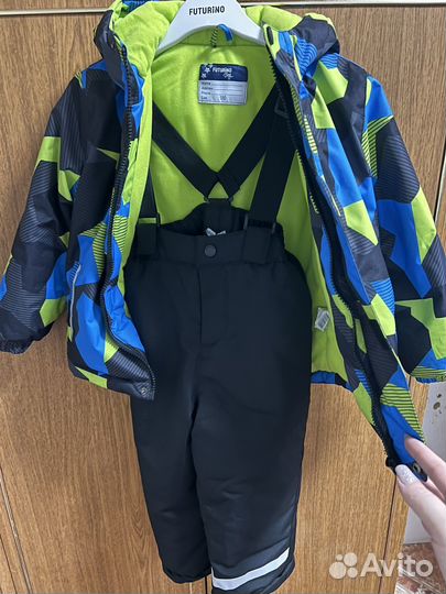 Зимний комбинезон для мальчика 110