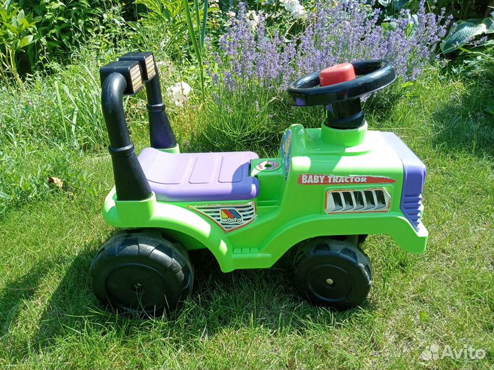 Каталка-толокар трактор Molto Полесье