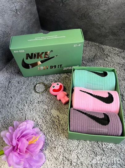 Носки найк в подарочной коробке