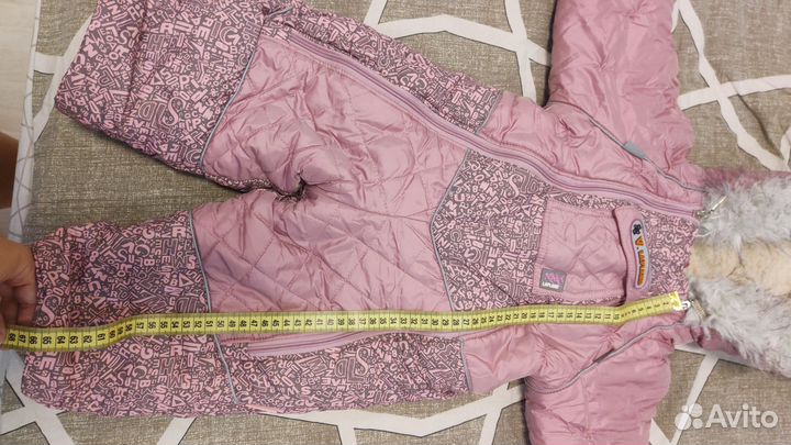 Комбинезон для девочки зимний