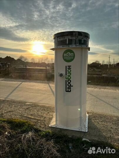 Септик с высоким уровнем грунтовых вод с монтажом