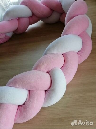 Бортик косичка