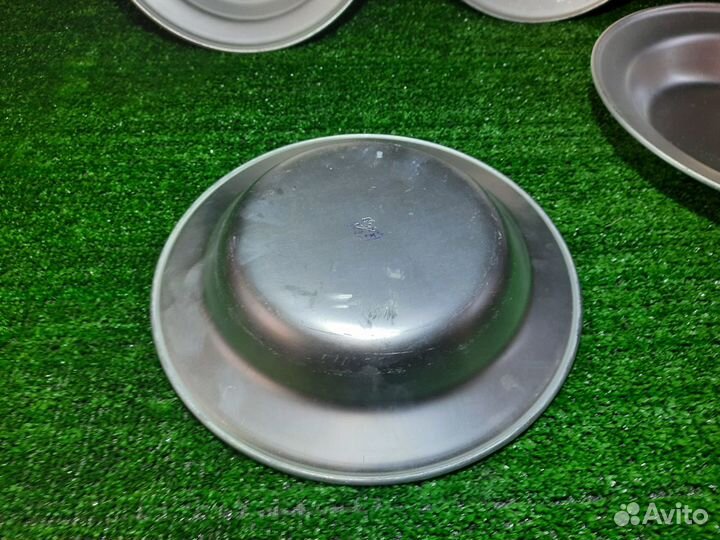 Тарелка алюминевая туристическая
