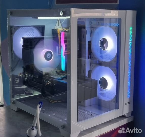 Игровой компьютер 8 ядер/RTX3060-12Gb/16/128+500