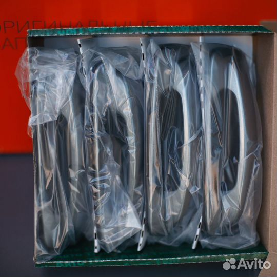 Комплект крашенных евро ручек на ваз 2110 - 2170