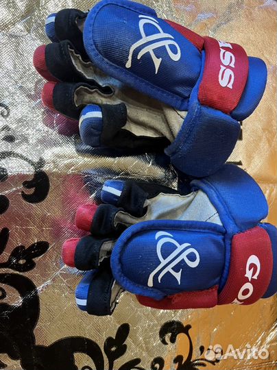 Краги хоккейные детские