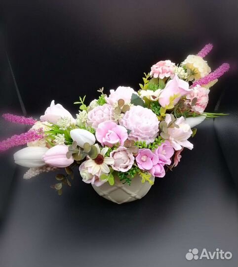 Букеты из мыла ручной работы