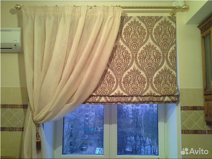 Шторы римские на заказ