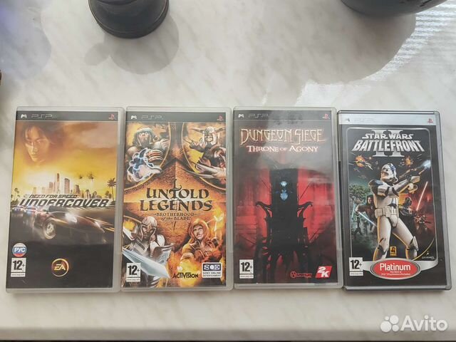 4 диска на PSP для любителей ретро консолей