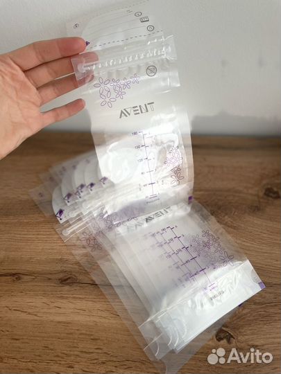 Пакеты для хранения грудного молока Avent