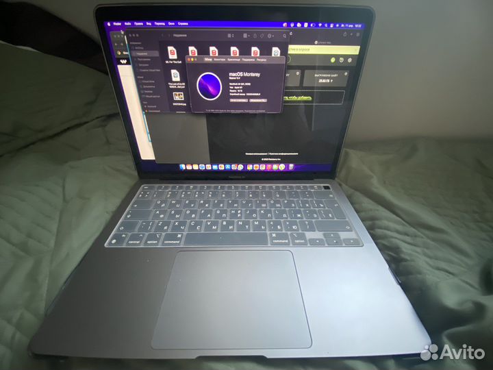Macbook air 13 m1 16gb Space gray