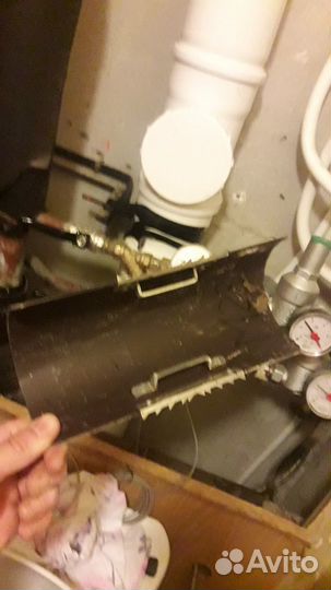 Снять заглушку с канализации