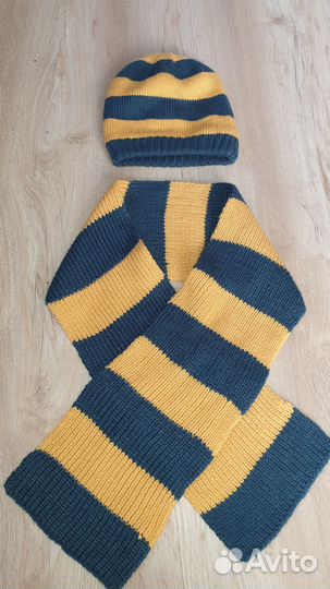 Комплект шапка, шарф