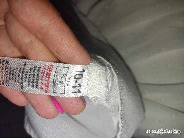 Блузка школьная 140-146