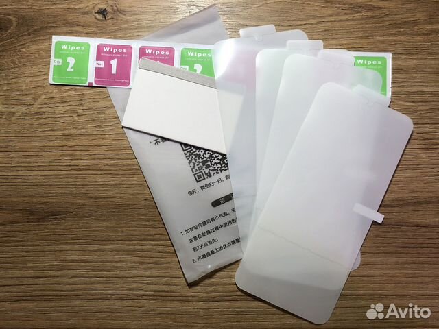 Защитная пленка 4 штуки xiaomi redmi note 7