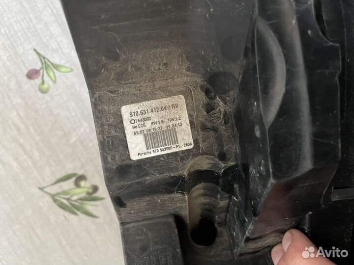 Стопы Porsche Panamera 970