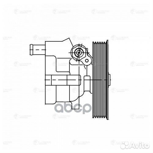 Насос гидроусилителя руля LPS0902 luzar