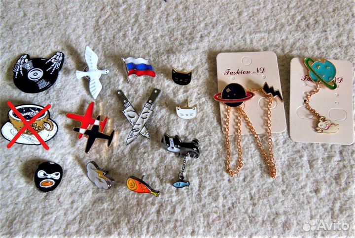 Значки молодежные