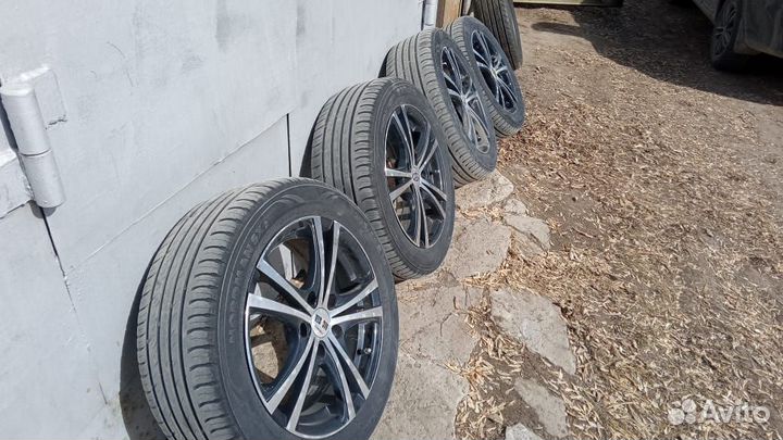 Литые диски r16 на toyota corolla с летней резиной