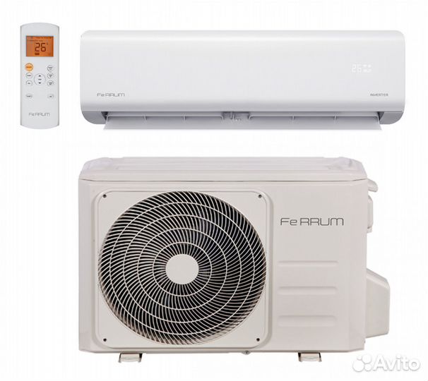 Инверторный кондиционер Ferrum до 51 кв.м