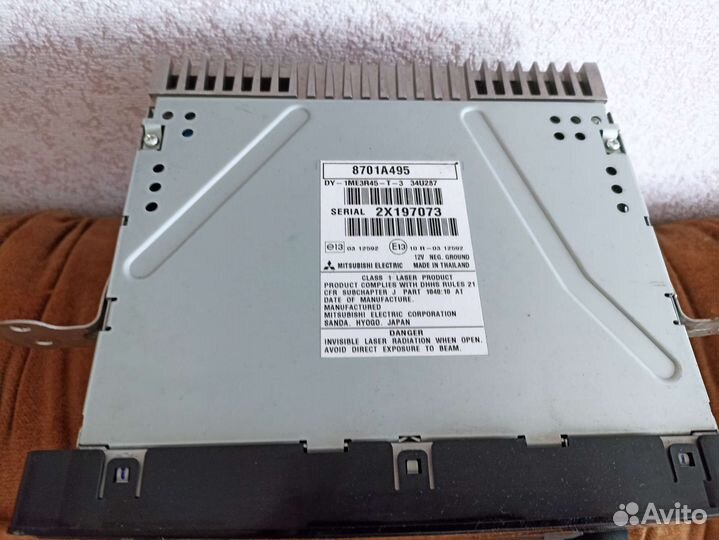 Автомагнитола на Митсубиси Аутлендер 3