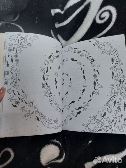 Раскраска антистресс единороги