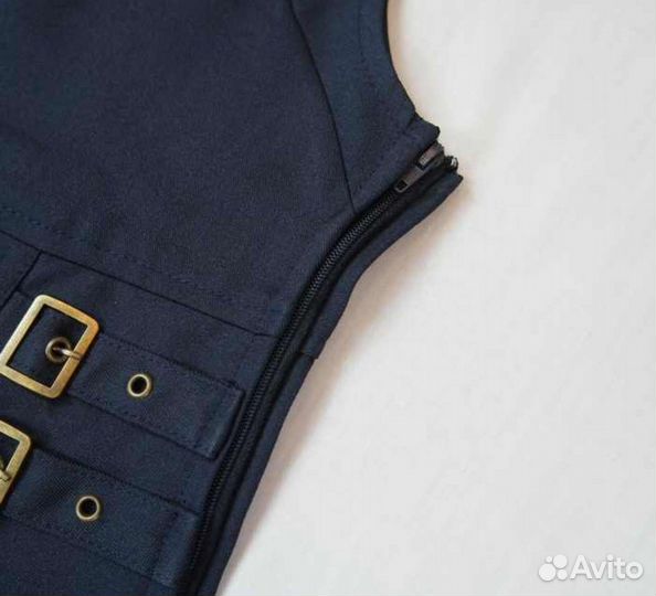 Школьная форма для девочки синяя