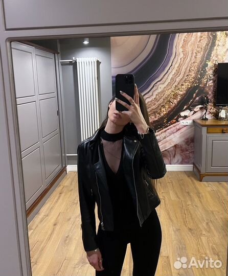 Кожаная куртка House