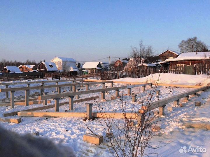 Сваи для фундамента. Под ключ