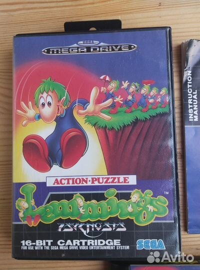 Картридж Sega Megadrive Lemmings